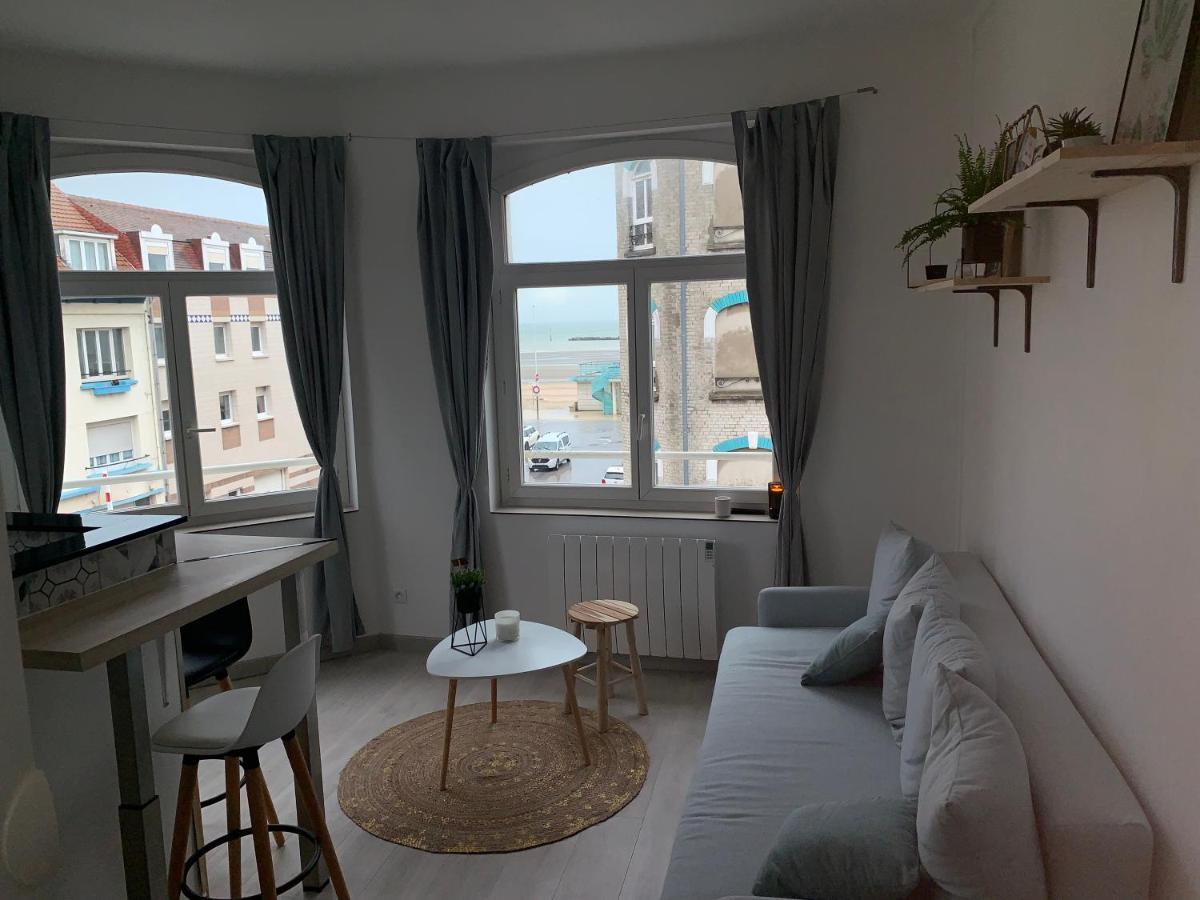 Appartement Vue Mer Poste Bleu Malo-les-Bains Dış mekan fotoğraf